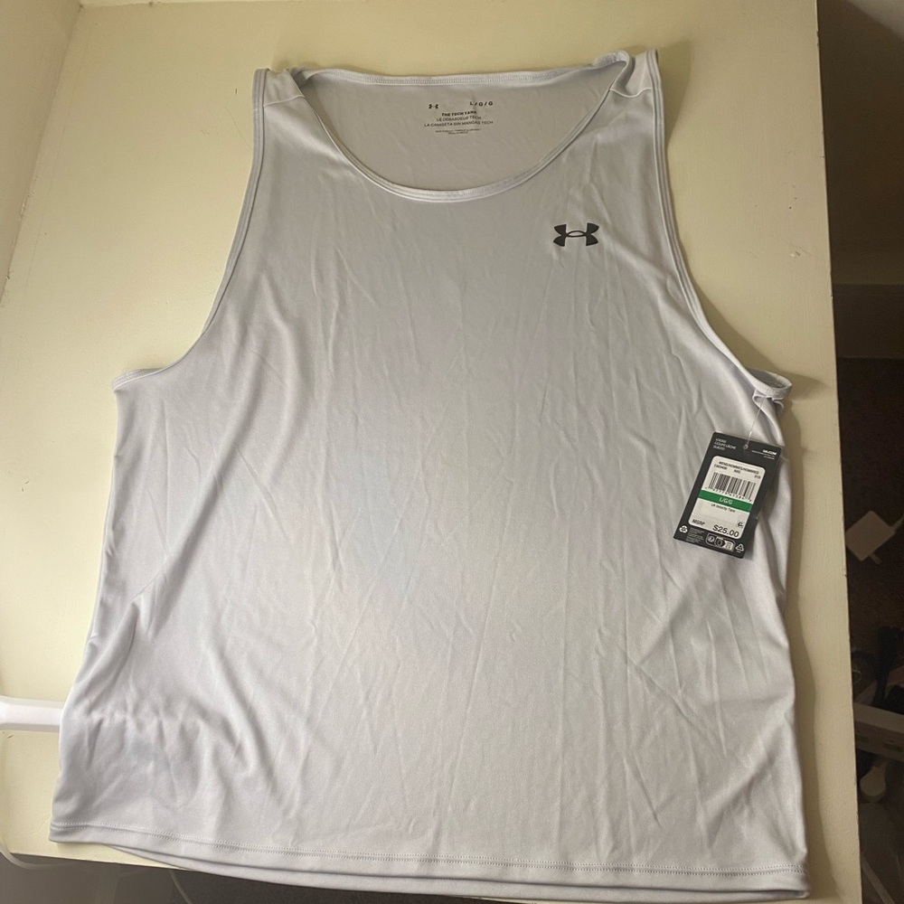 Under Armour White Tank Top